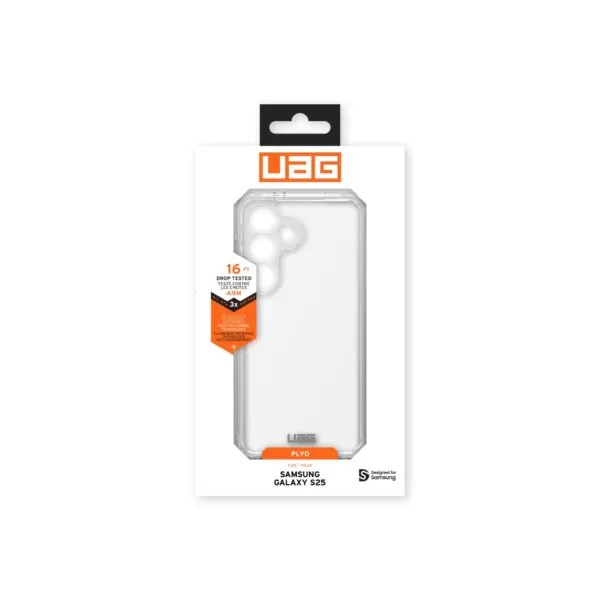 Premium UAG Plyo case for Samsung Galaxy S25 with drop protection