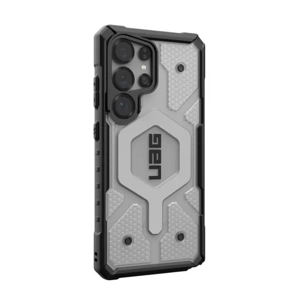 Samsung Galaxy S25 Ultra Cover - UAG Pathfinder MagSafe Case - Silver - Image 7