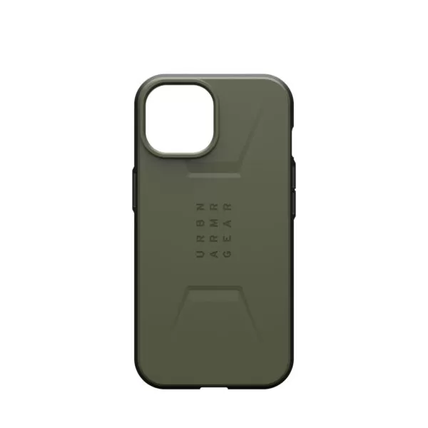 iPhone 15 Case - UAG Civilian MagSafe Cover - Olive Drab