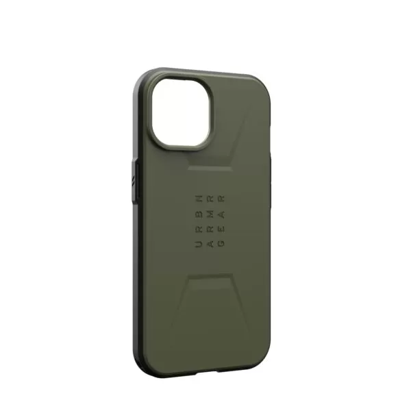 iPhone 15 Case - UAG Civilian MagSafe Cover - Olive Drab - Image 3