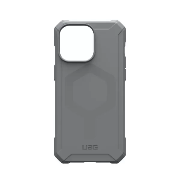 iPhone 15 Pro Max Case - UAG Essential Armor MagSafe Cover - Silver