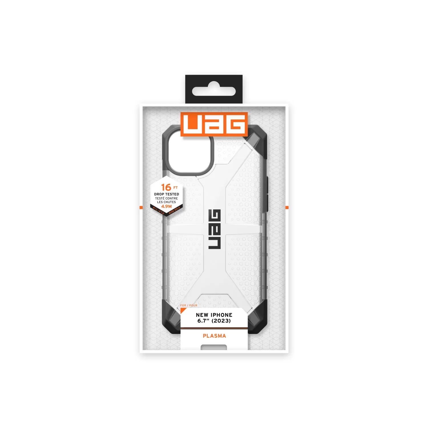 Apple iPhone 15 Plus UAG Plasma Case – Ice - Image 4