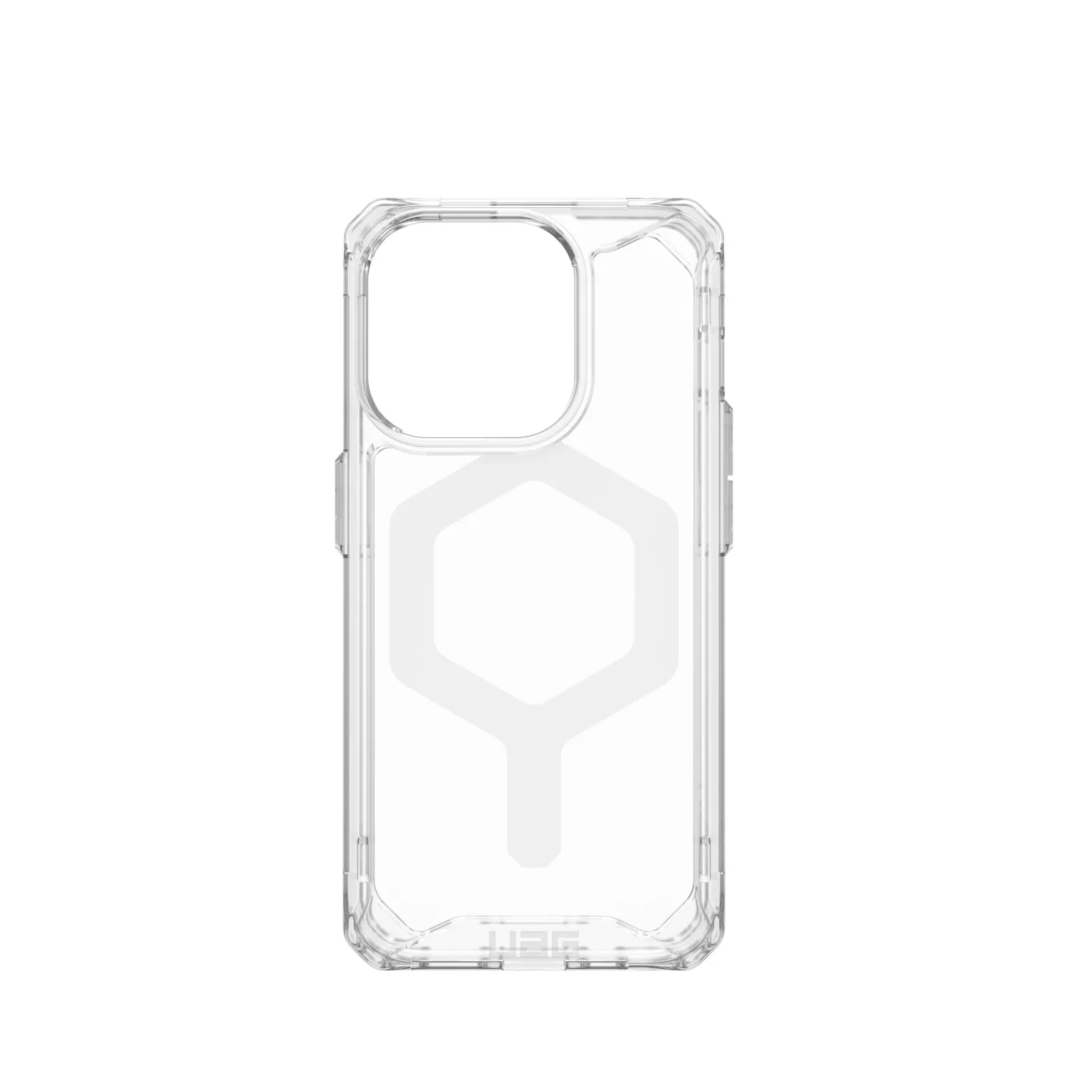 Apple iPhone 15 Pro UAG Plyo MagSafe Case – Ice & White