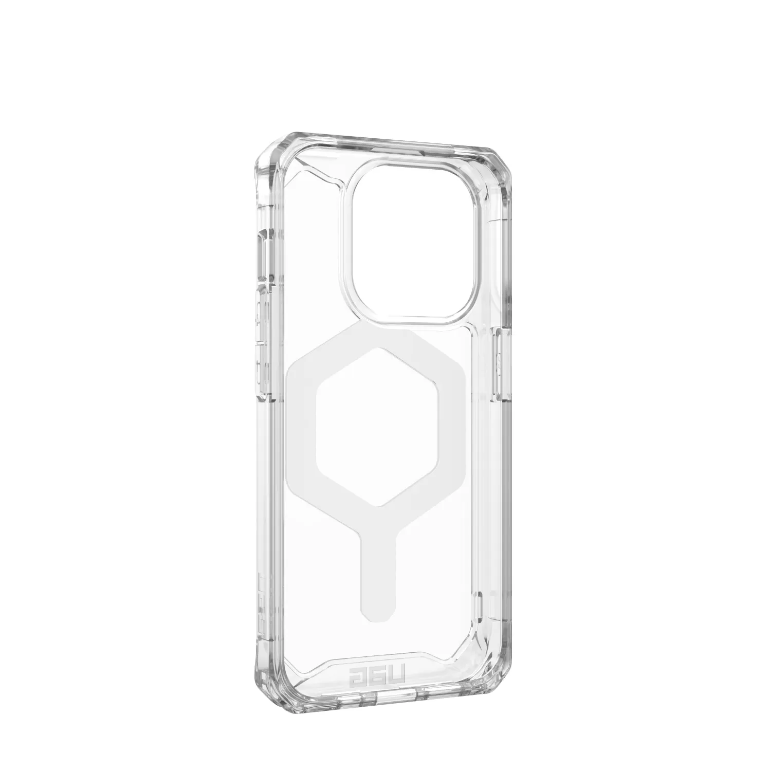 Apple iPhone 15 Pro UAG Plyo MagSafe Case – Ice & White - Image 3