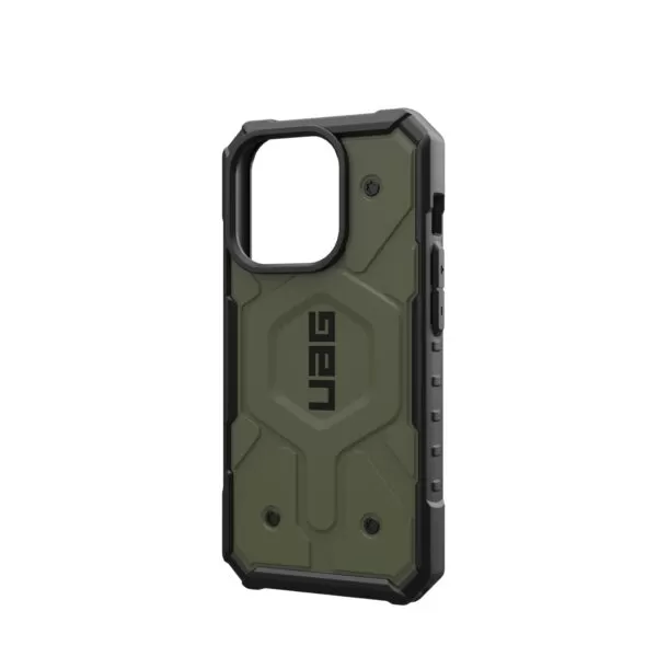 iPhone 15 Pro Case - UAG Pathfinder MagSafe Cover - Olive Drab - Image 2