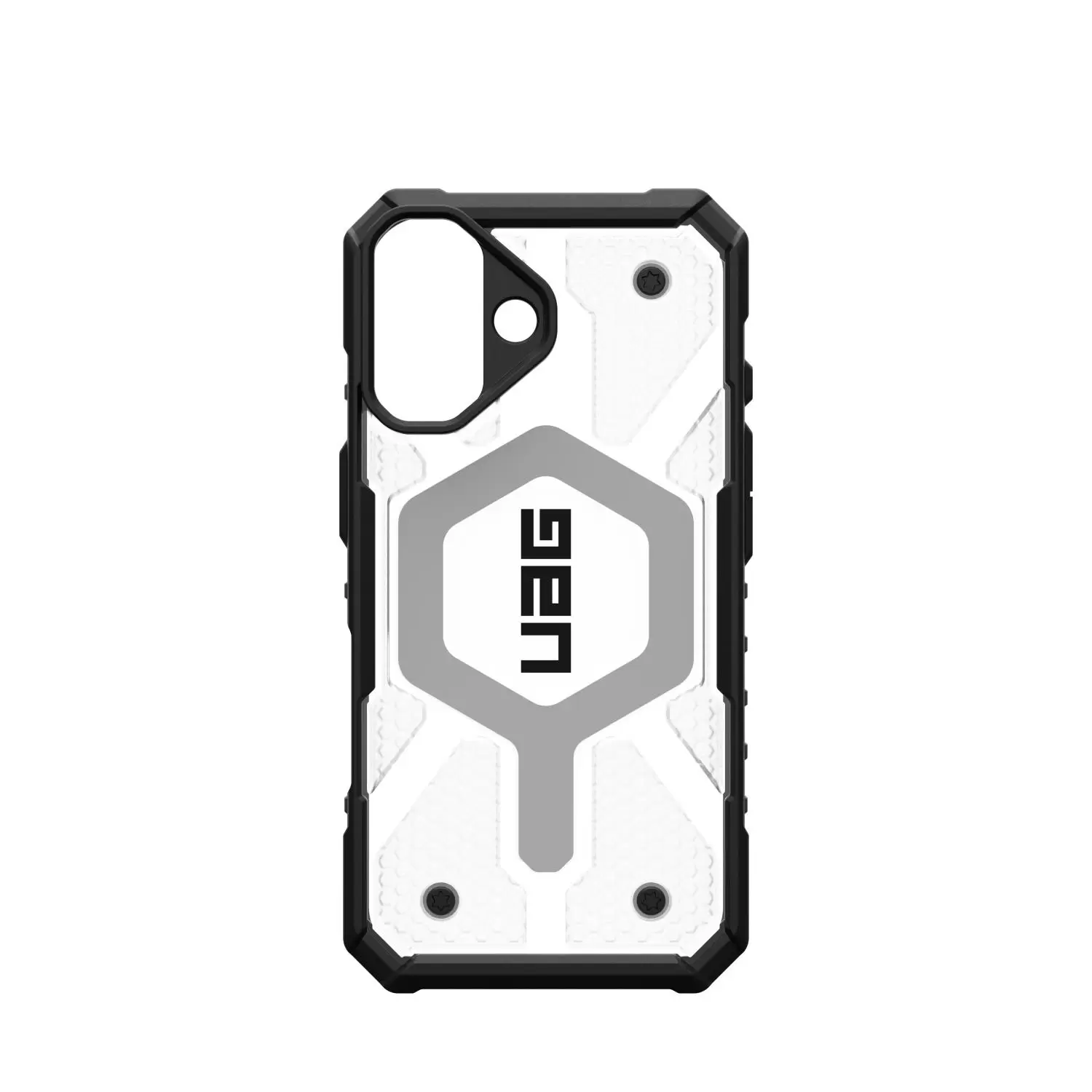 Apple iPhone 16 UAG Pathfinder Clear MagSafe Case – Ice - Image 2