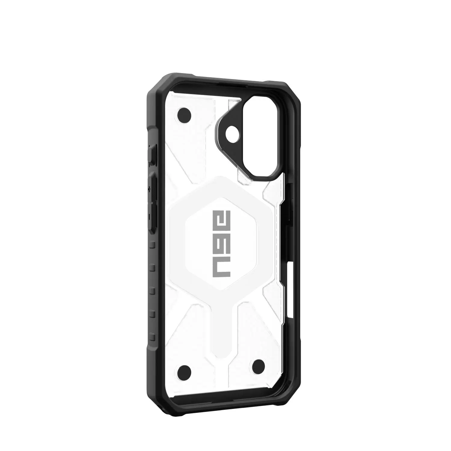 Apple iPhone 16 UAG Pathfinder Clear MagSafe Case – Ice - Image 3