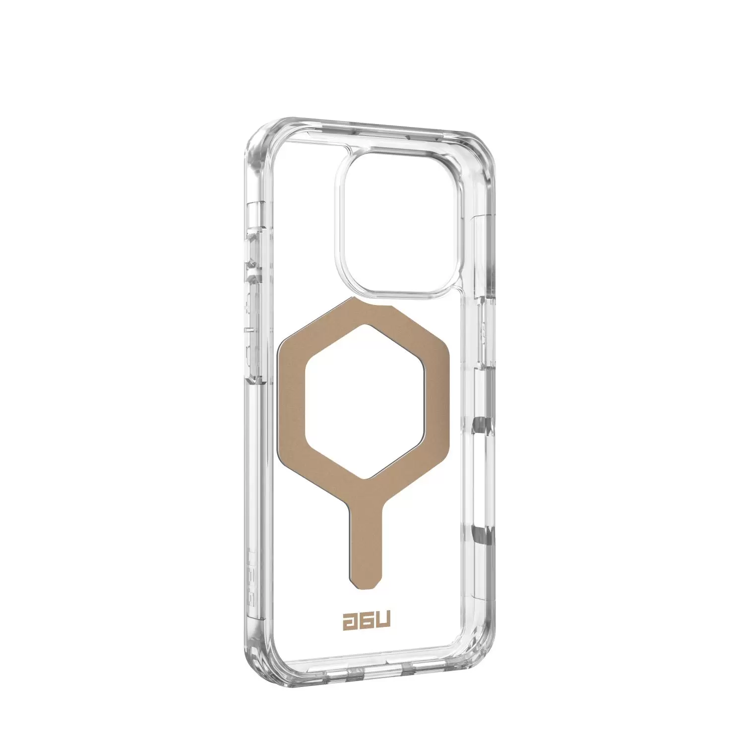 iPhone 16 Pro Case – UAG Plyo MagSafe Cover – Ice and Gold - Image 2