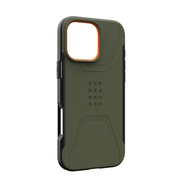 iPhone 16 Pro Max Case - UAG Civilian MagSafe Cover - Olive - Image 4