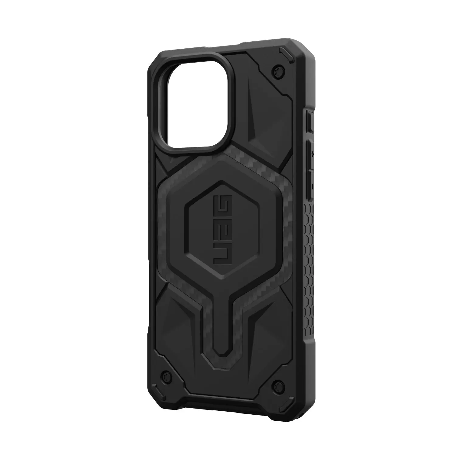 Apple iPhone 16 Pro Max UAG Monarch Case – Carbon Fibre - Image 3