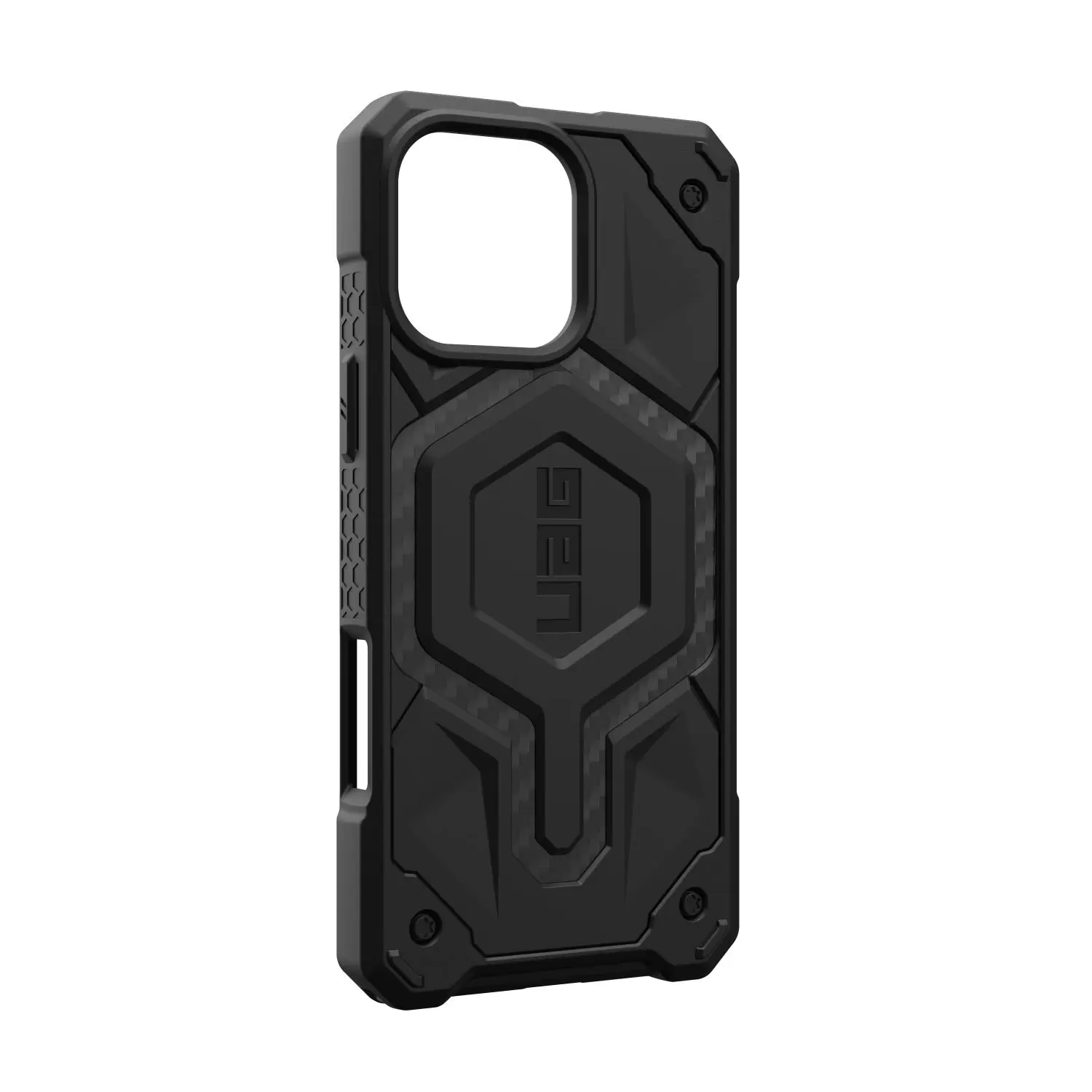 Apple iPhone 16 Pro Max UAG Monarch Case – Carbon Fibre - Image 4