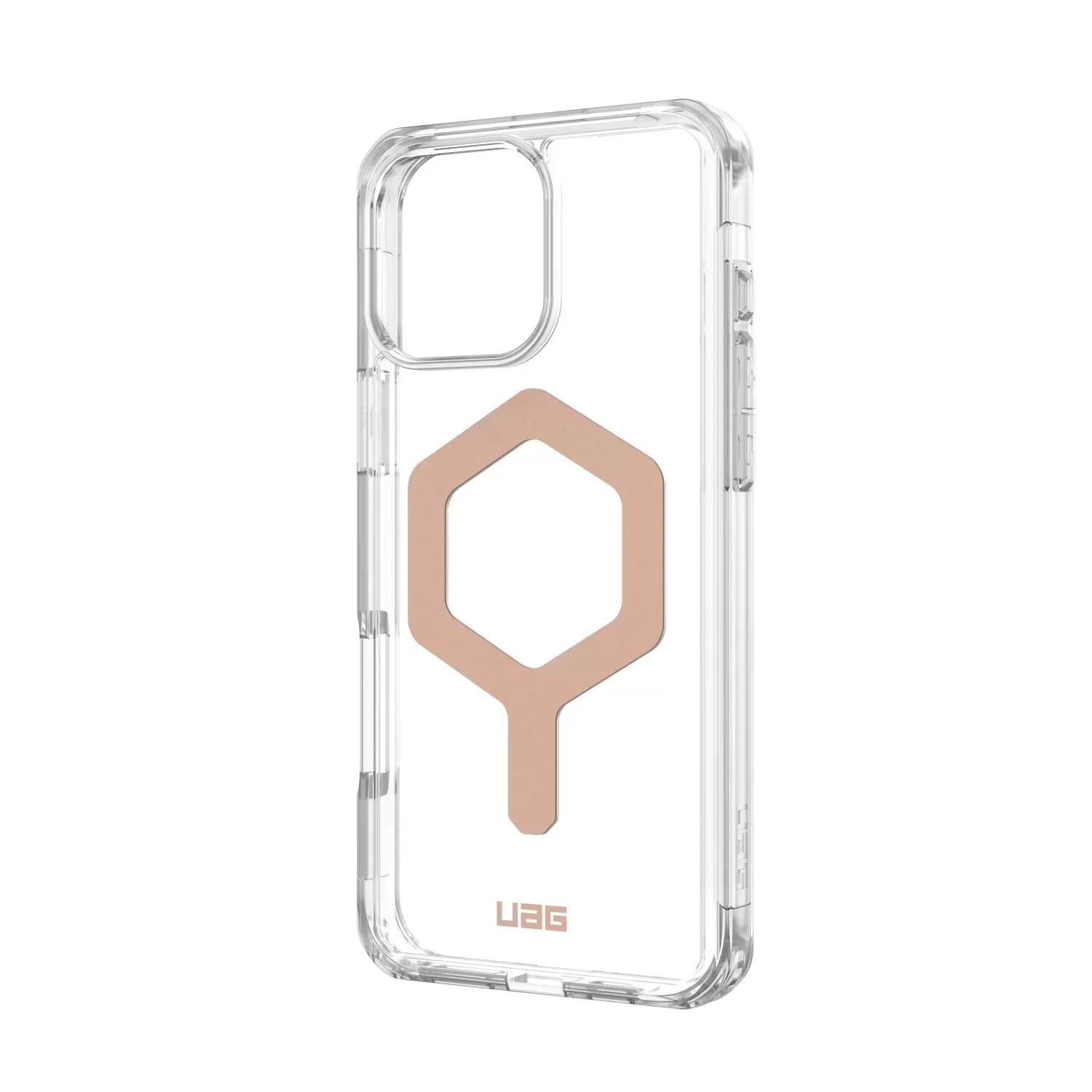 Apple iPhone 16 Pro Max UAG Plyo Case – Ice & Rose Gold - Image 3