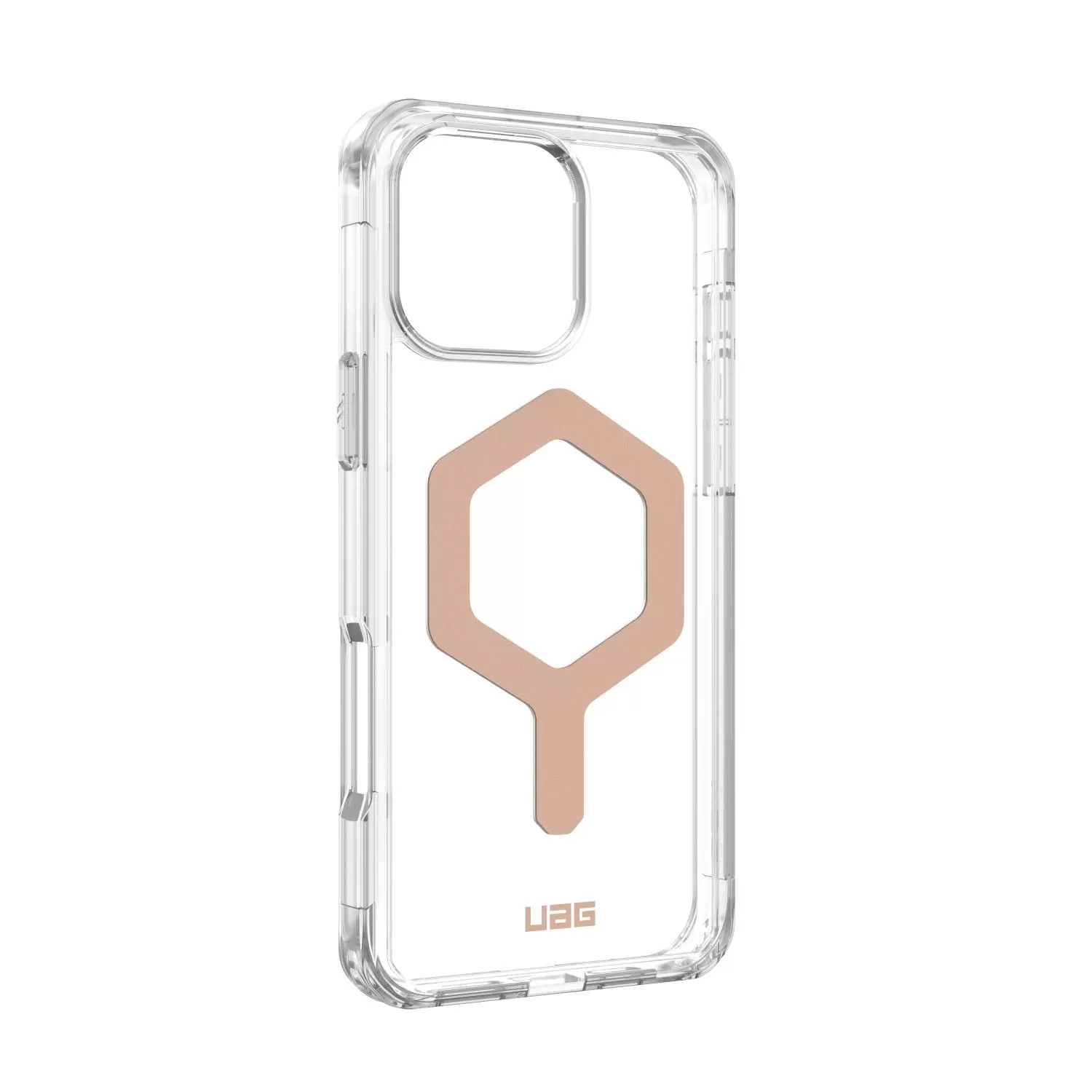 Apple iPhone 16 Pro Max UAG Plyo Case – Ice & Rose Gold - Image 4