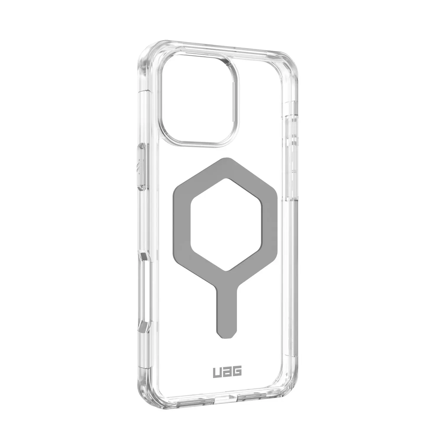 Apple iPhone 16 Pro Max UAG Plyo MagSafe Case – Ice & Silver - Image 4