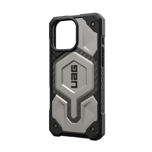 iPhone 16 Pro Max Case - UAG Monarch Pro MagSafe Cover - Titanium - Image 3