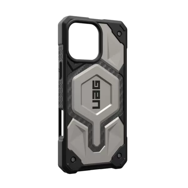 iPhone 16 Pro Max Case - UAG Monarch Pro MagSafe Cover - Titanium - Image 4