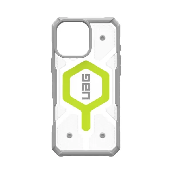 iPhone 16 Pro Max Case - UAG Pathfinder Clear MagSafe Cover - Neon - Image 2