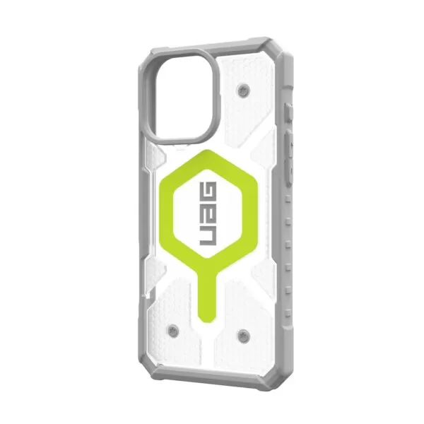 iPhone 16 Pro Max Case - UAG Pathfinder Clear MagSafe Cover - Neon - Image 3