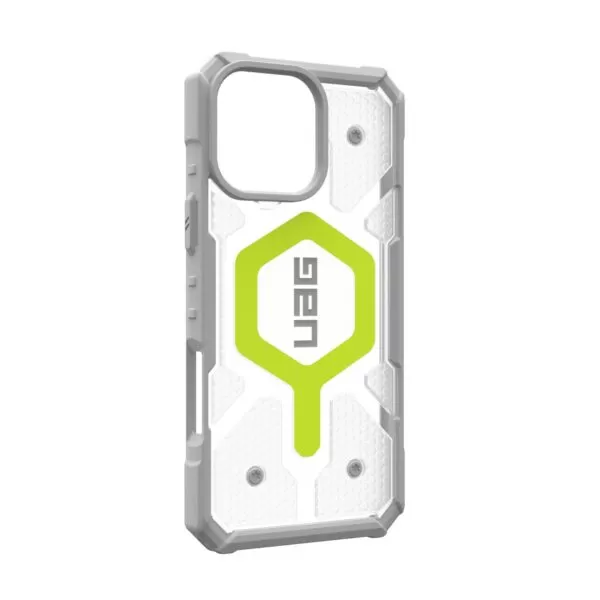 iPhone 16 Pro Max Case - UAG Pathfinder Clear MagSafe Cover - Neon - Image 4