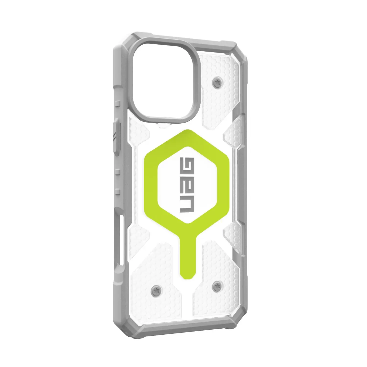 Apple iPhone 16 Pro Max UAG Pathfinder Clear MagSafe Case – Neon - Image 4