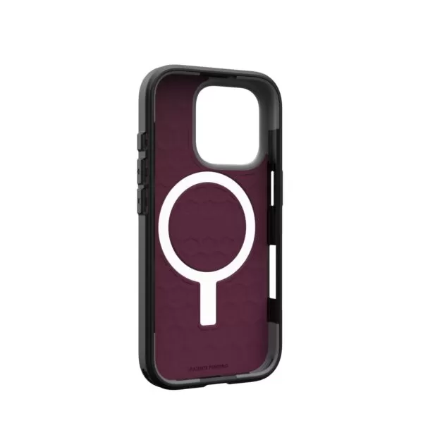 iPhone 16 Pro Case - UAG Civilian MagSafe Cover - Bordeaux - Image 3