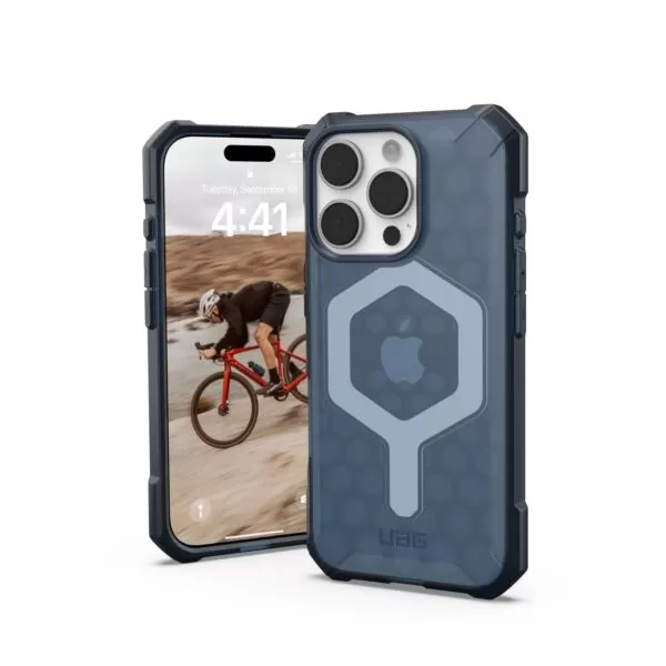 iPhone 16 Pro Case - UAG Essential Armor MagSafe Cover - Cloud Blue