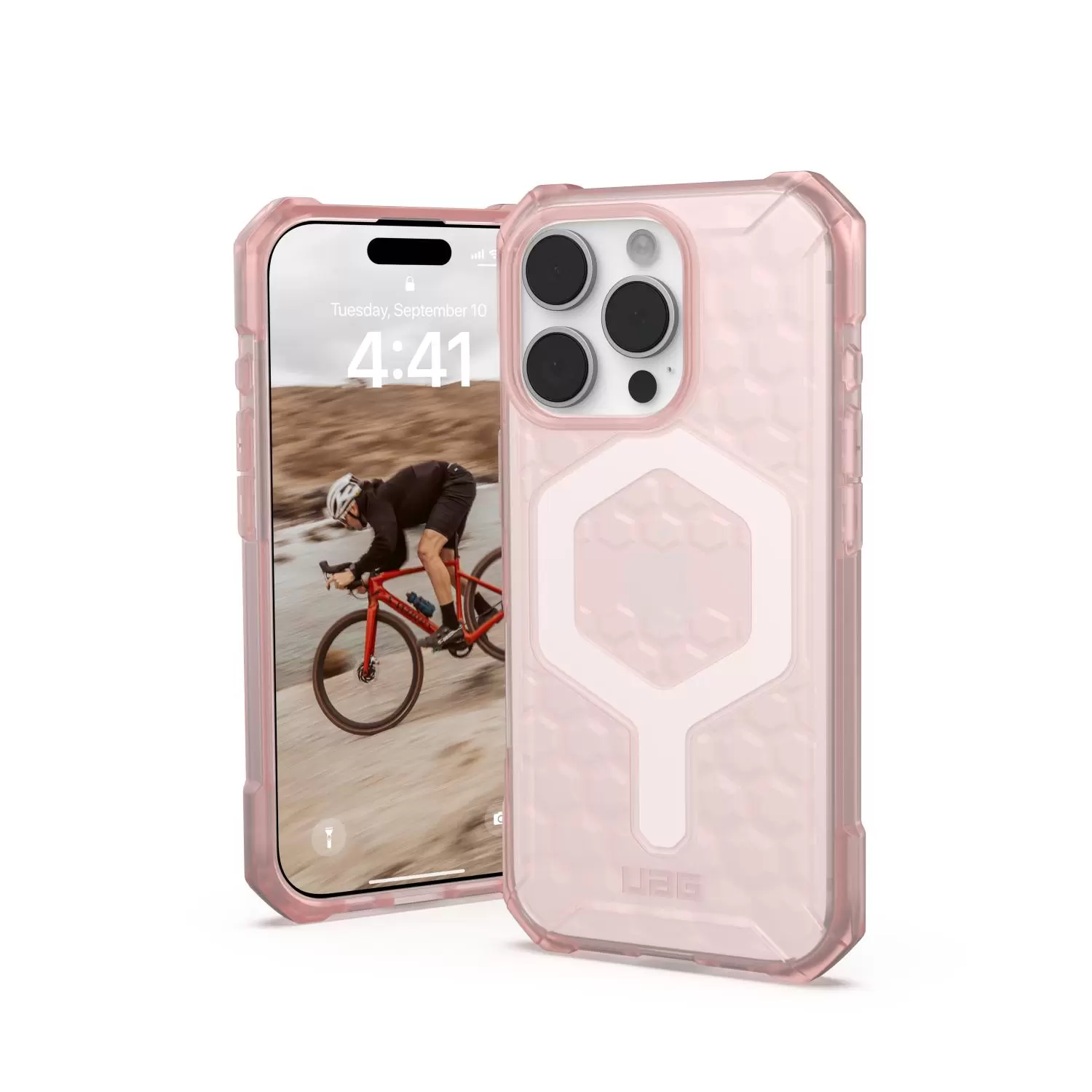 iPhone 16 Pro Case – UAG Essential Armor MagSafe Cover – Rose