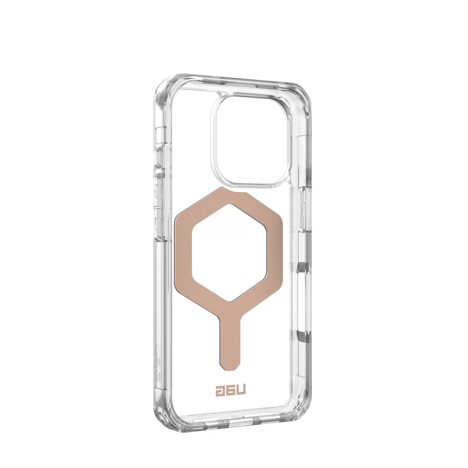 Apple iPhone 16 Pro UAG Plyo MagSafe Case – Ice & Rose Gold - Image 2