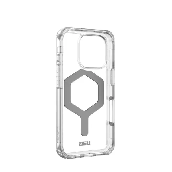 iPhone 16 Pro Case - UAG Plyo MagSafe Cover - Ice and Silver - Image 2