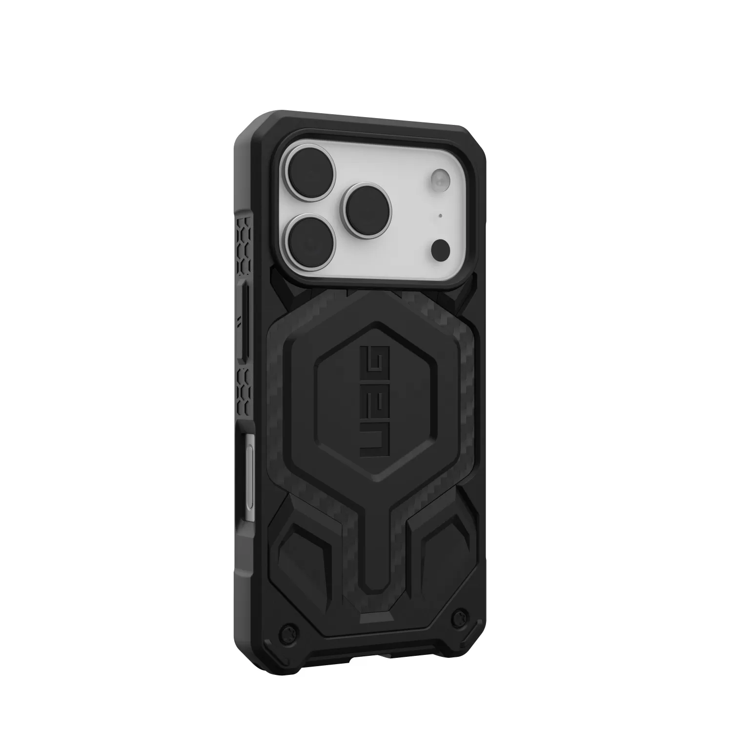 Apple iPhone 17 Pro UAG Monarch Pro Case – Carbon Fibre - Image 8