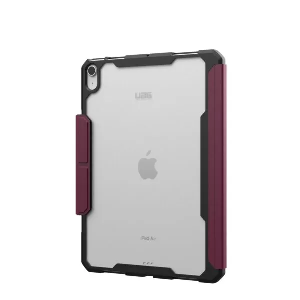 Slim side profile of the Bordeaux UAG Essential Armor Cover for the iPad Pro 11.