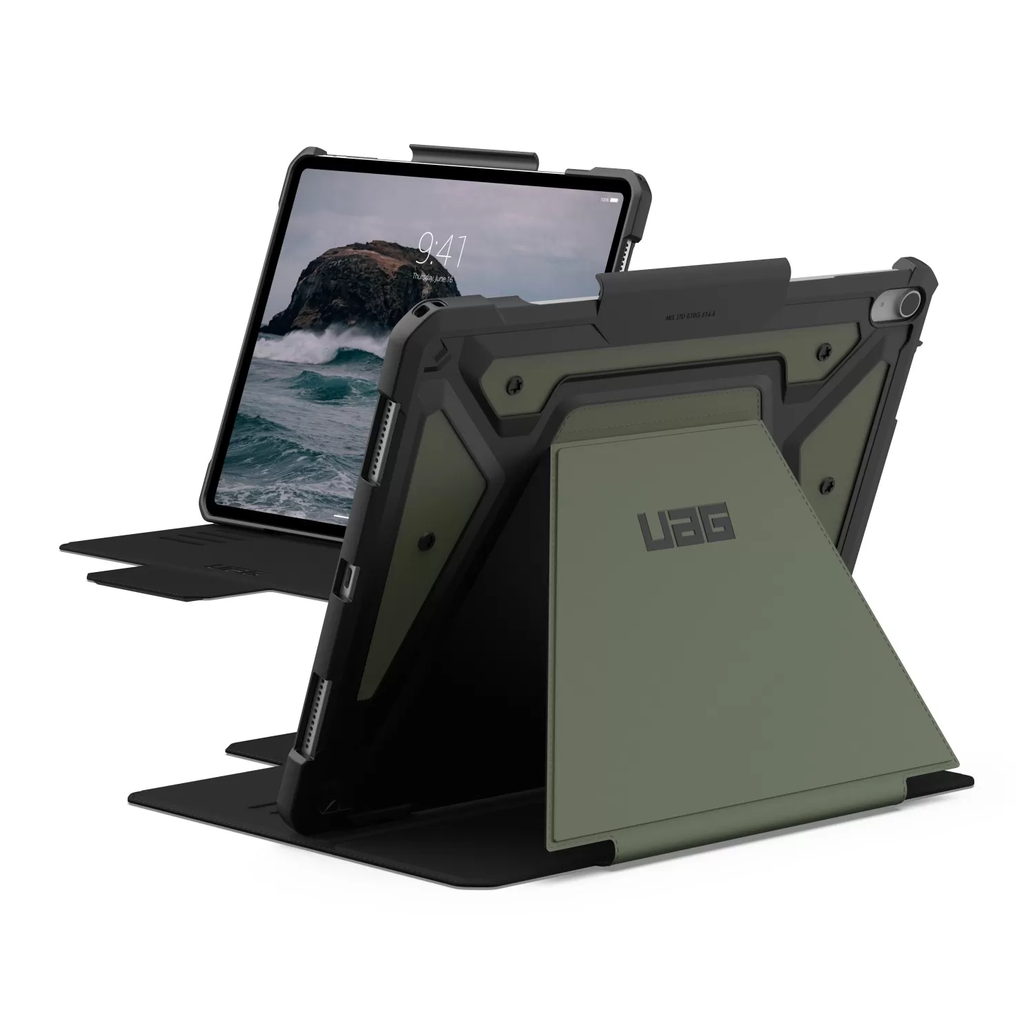 Apple iPad Air 13 (2025/2024) UAG Metropolis SE Case – Olive