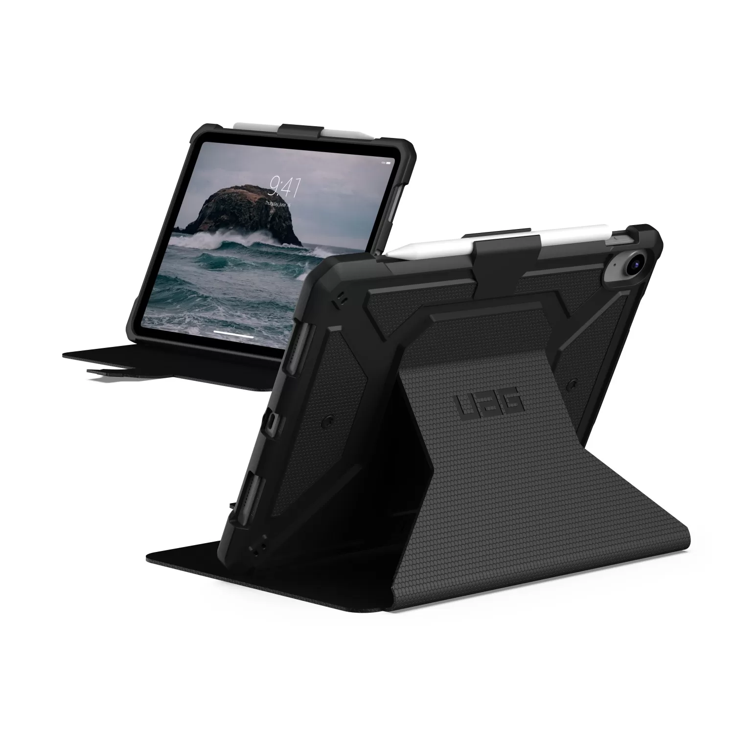 Apple iPad (2025) / iPad (2022) UAG Metropolis Case – Black