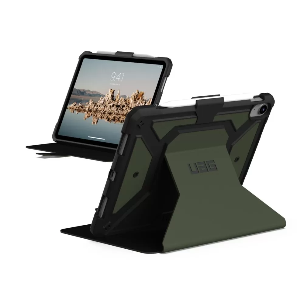 Apple iPad (2025) / iPad (2022) UAG Metropolis SE Case – Olive