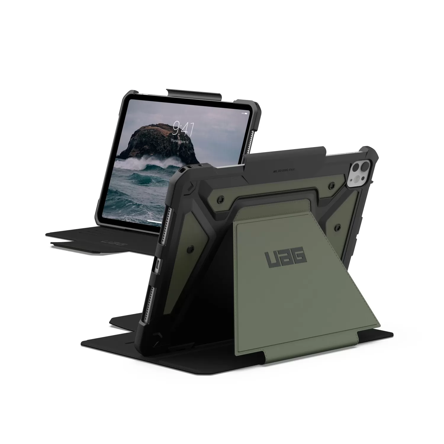 Apple iPad Pro 11 (2024) UAG Metropolis SE Case – Olive