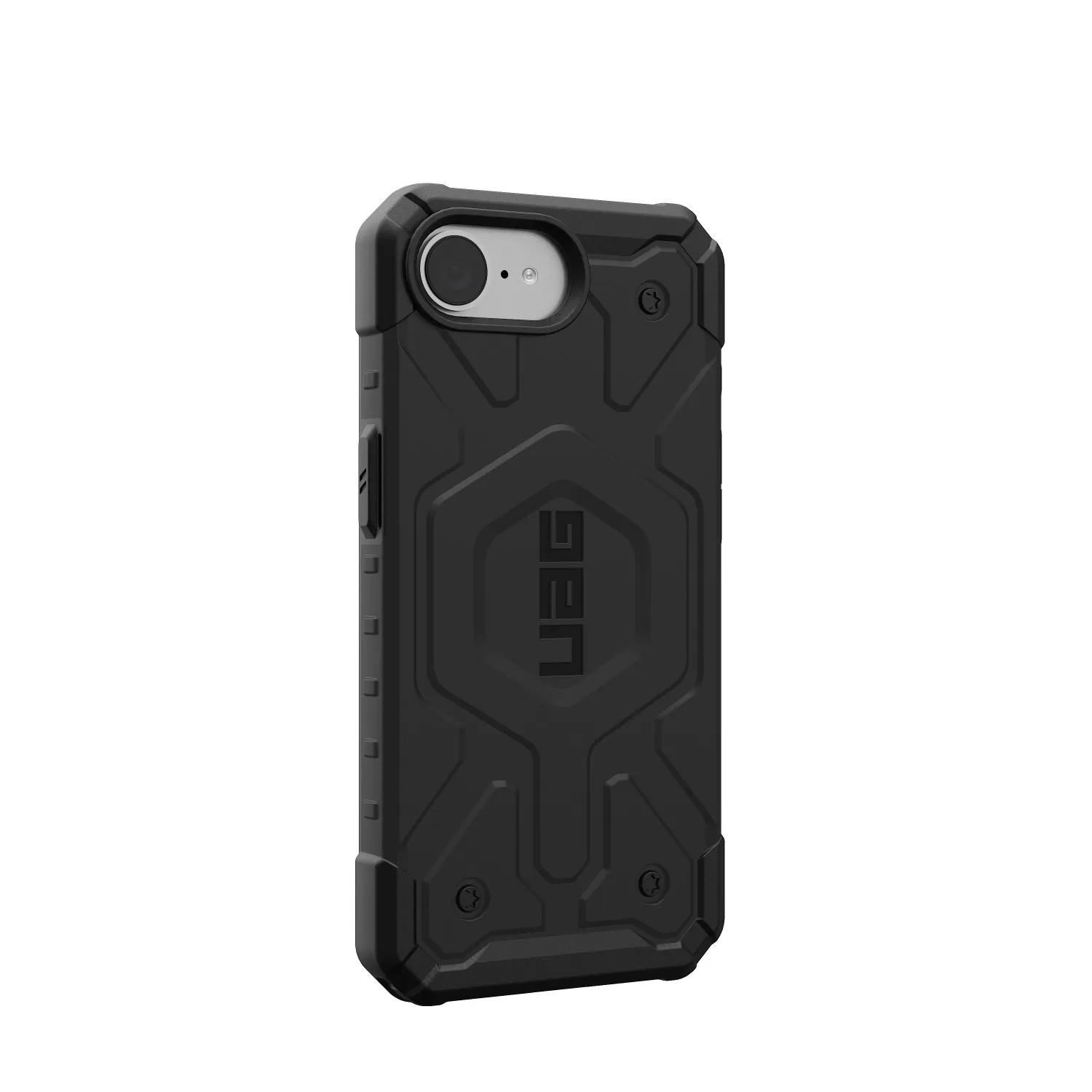 15ft drop-tested UAG Pathfinder MagSafe cover designed for the iPhone 16e