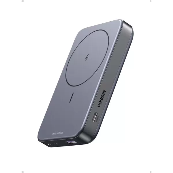 UGREEN Wireless Power Bank 10000mAh With Kickstand - 20W Magnetic - Grey