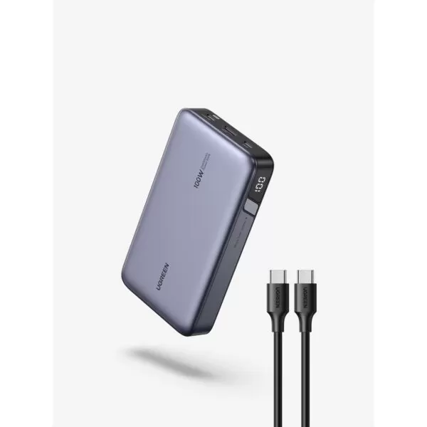 UGREEN Power Bank 20000mAh - 100W PD Charger - Grey - Image 3