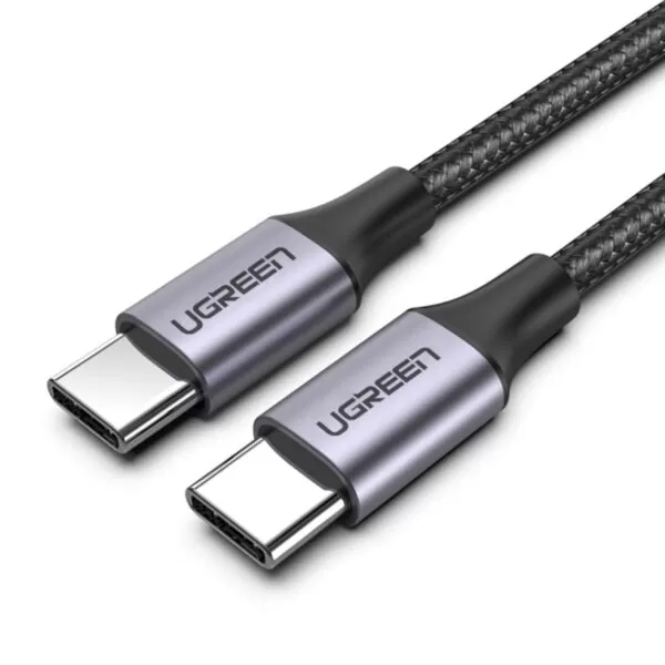 UGREEN 60W Type C To Type C Cable - 1m Black