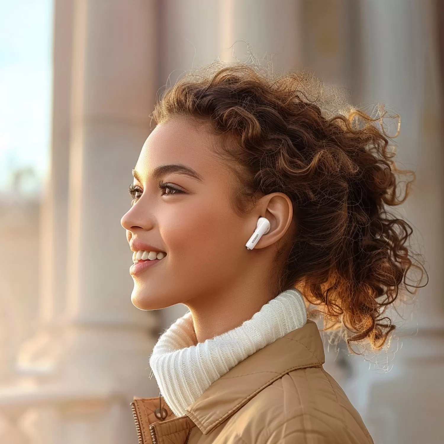 UGREEN HiTune T3 Pro True Wireless ANC Earbuds – White - Image 11