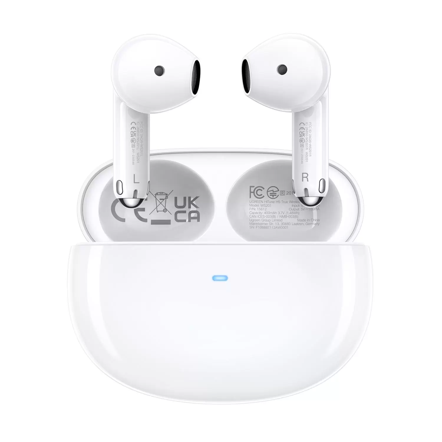 UGREEN HiTune H5 True Wireless ANC Earbuds – White