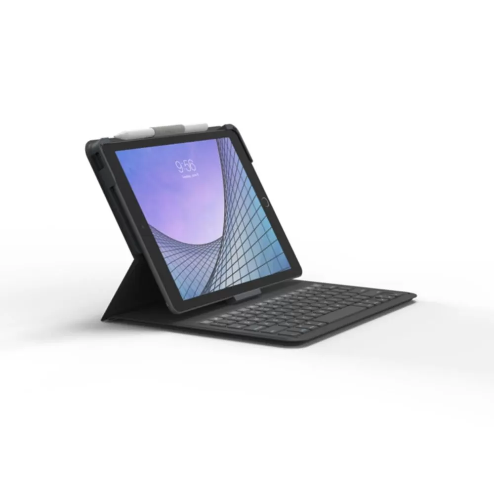 Apple iPad 10.2 (2021/2020/2019) Zagg Keyboard Cover – Grey