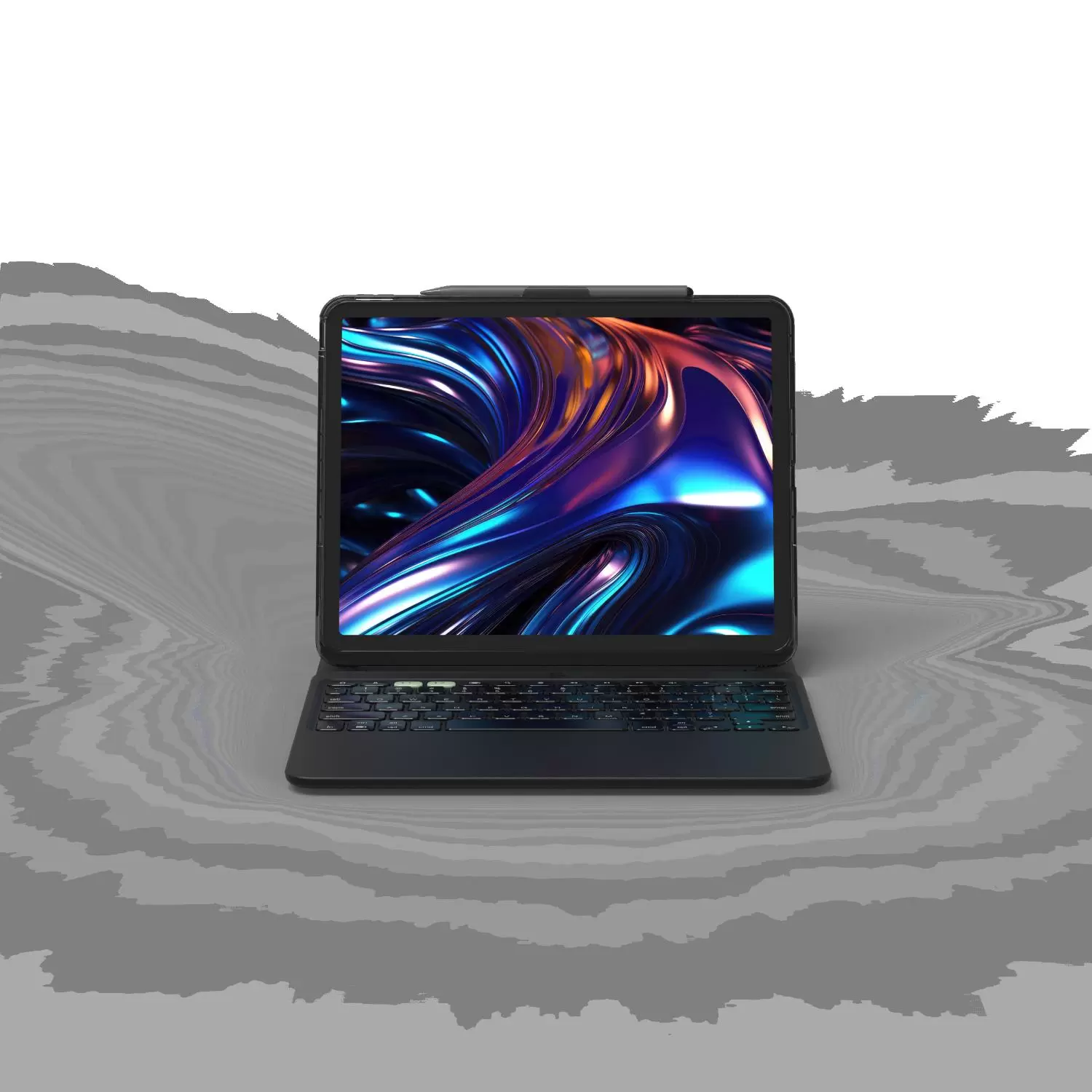 Apple iPad Air 13 (2025/2024) Zagg Keyboard Cover – Black - Image 3