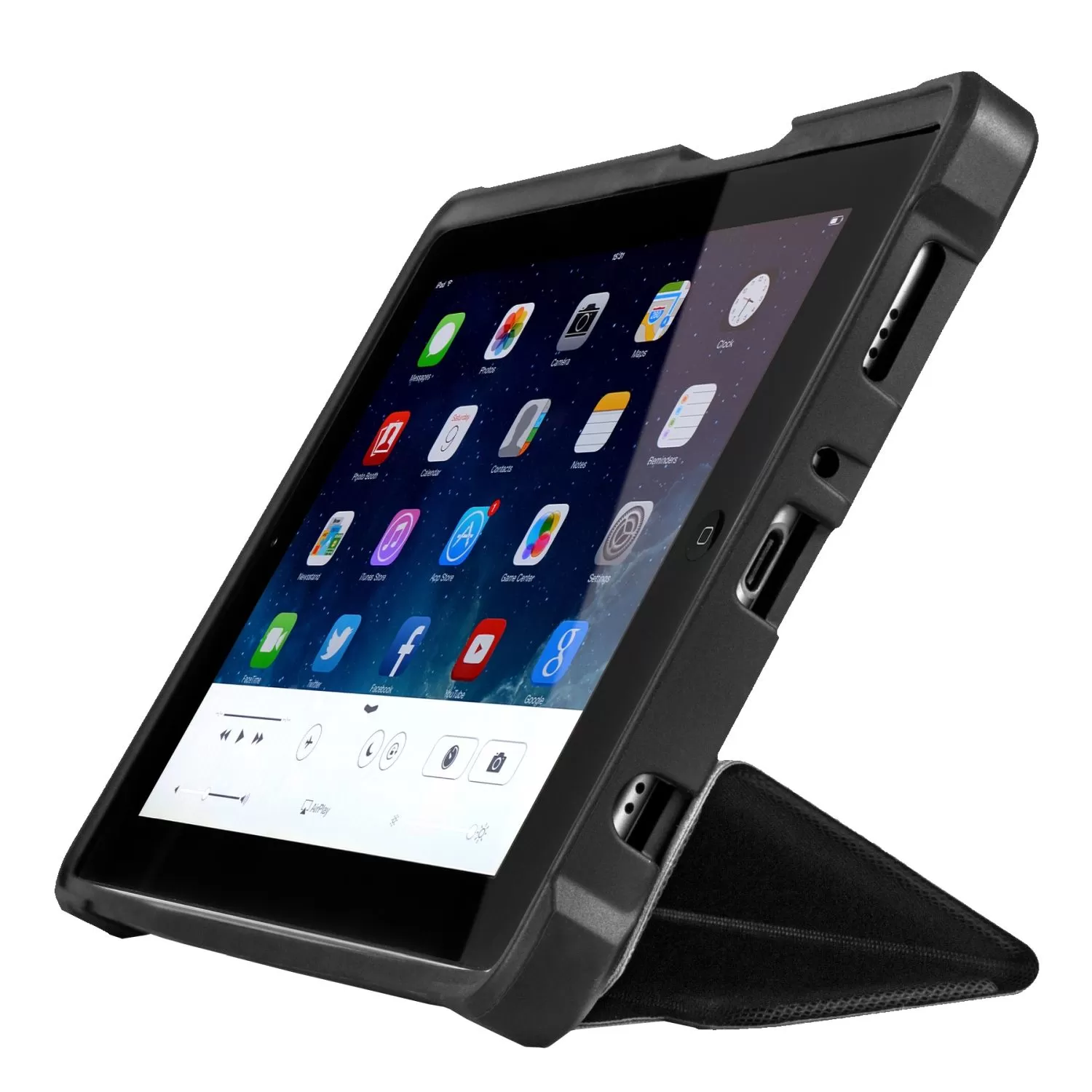 Body Glove Rugged Silicone Smartsuit Tablet Case for the Samsung Galaxy A7 Lite Black