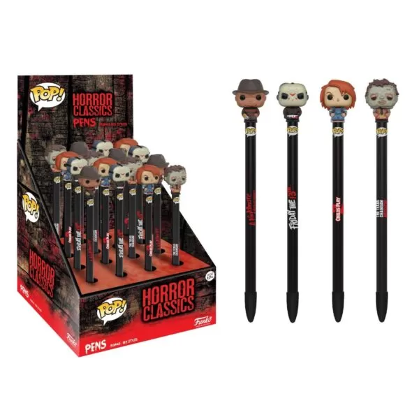 Funko Pen Topper Movies TV Collectible featuring Horror Classics Season 1