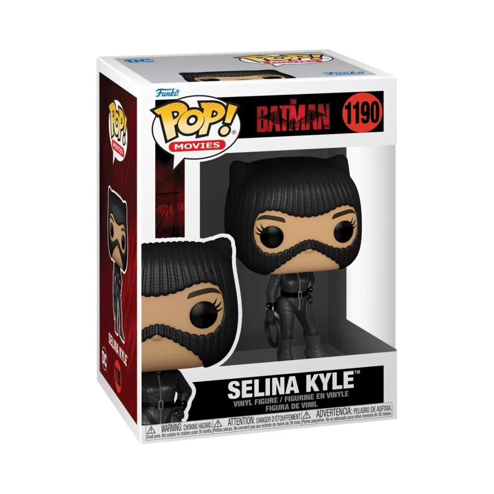 Funko POP DC Comics Collectible featuring Selina Kyle With Mask from The Batman