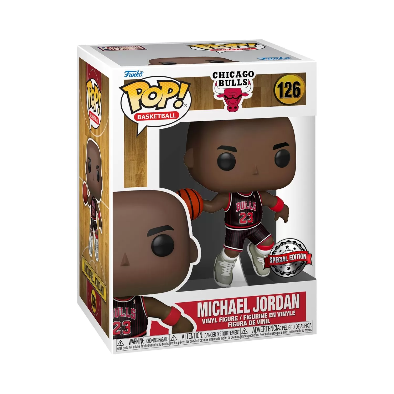 Michael Jordan - Chicago Bulls Funko Pop Vinyl Figure – Special Edition #126