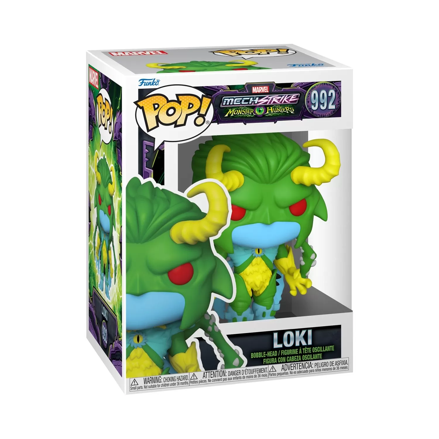 Loki - Marvel Mech Strike Monster Hunters Funko Pop Bobblehead Figure #992