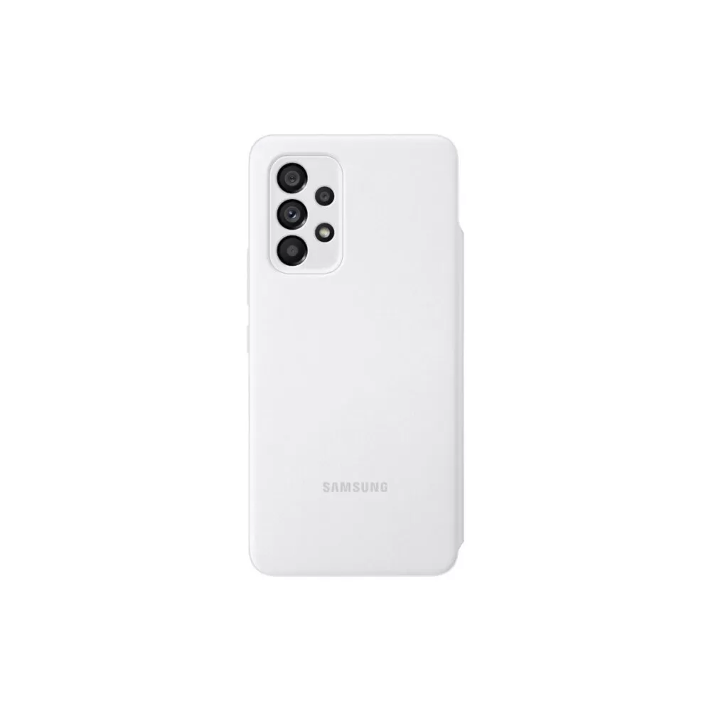 Samsung Galaxy A53 5G White S-View Flip Cell Phone Case