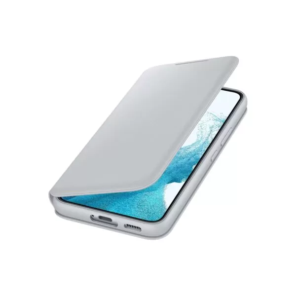Samsung Smart LED View Cell Phone Case for the Samsung Galaxy S22 5G Grey